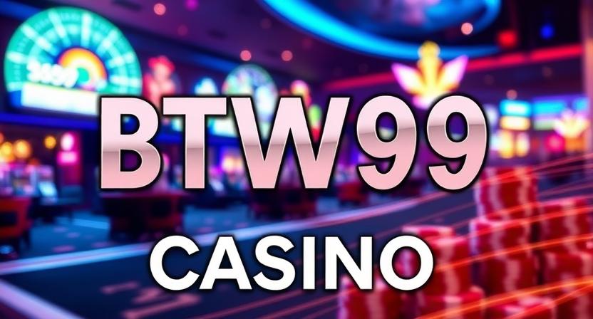 BTW799 casino online gaming interface