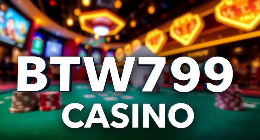 Variety of slot machines available on BTW799